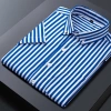 Áo sơ mi nam sọc công sở tay ngắn, cotton, giảm 21% chỉ 185.344 VND 6