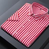 Áo sơ mi nam sọc công sở tay ngắn, cotton, giảm 21% chỉ 185.344 VND 8