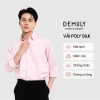 Áo sơ mi nam tay dài Demuly vải silk poly mềm mại, form regular phong cách Hàn Quốc A01 - 168k 2