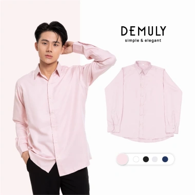 Áo sơ mi nam tay dài Demuly vải silk poly mềm mại, form regular phong cách Hàn Quốc A01 - 168k 7 Áo sơ mi nam tay dài Demuly vải silk poly mềm mại, form regular phong cách Hàn Quốc A01 - 168k 7