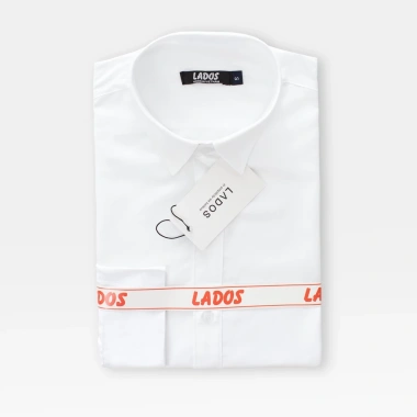 Áo sơ mi nam tay dài LADOS 65.779 size lớn vải lụa mềm mát công sở 129.000₫
