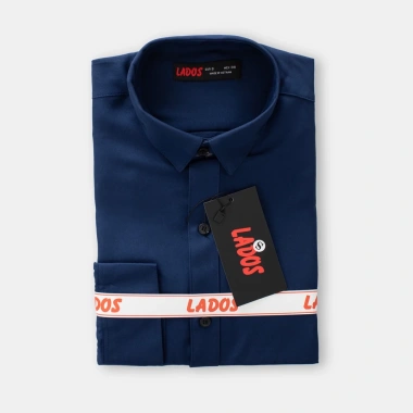 Áo sơ mi nam tay dài LADOS 65.779 size lớn vải lụa mềm mát công sở 129.000₫ 3
