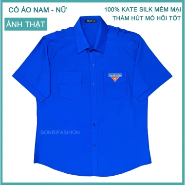 Áo sơ mi nam tay ngắn cao cấp Đoàn Thanh Niên Tình Nguyện 50-95kg – Thoáng mát, phong cách, giá 167.200₫