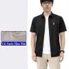 Áo sơ mi nam tay ngắn cổ đứng Vicenzo - Thô cotton mát, giảm 23% chỉ 165.000₫ 6