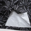 Áo sơ mi nam tay ngắn cổ vest hoạ tiết trắng đen LADOS - lụa mát mẻ, sang trọng, đi tiệc chỉ 162k 7