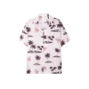 Áo sơ mi nam tay ngắn cổ vest hoạ tiết trắng đen LADOS - lụa mát mẻ, sang trọng, đi tiệc chỉ 162k 8