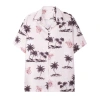 Áo sơ mi nam tay ngắn họa tiết Coconut Tree LADOS - Màu trẻ trung, dễ phối, thích hợp đi biển, đi chơi, giá 162.000₫