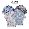 Áo sơ mi nam tay ngắn LADOS-28.149 họa tiết sang trọng, form đẹp, dễ phối đồ đi biển mùa hè trẻ trung - 162.000₫