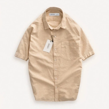 Áo sơ mi nam tay ngắn LADOS-8.098 chất OXFORD cao cấp sang trọng, có túi, dễ mặc - 181.000₫