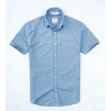 Áo sơ mi nam tay ngắn LVS Oxford xanh da trời - Giá chỉ 230k, phong cách lịch lãm