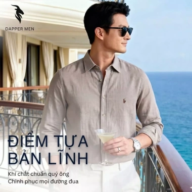 Áo Sơ Mi Nam Thêu Ngựa Cao Cấp Oxford & Linen Classic Fit - Thấm Hút Siêu Tốt, 275k 2