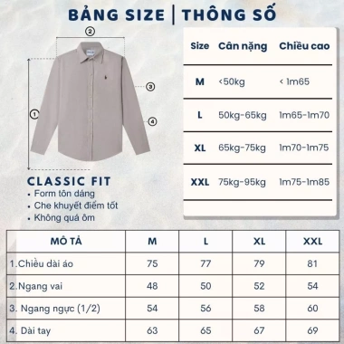 Áo Sơ Mi Nam Thêu Ngựa Cao Cấp Oxford & Linen Classic Fit - Thấm Hút Siêu Tốt, 275k 9