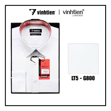 Áo sơ mi nam trơn dài tay truyền thống công sở, lịch lãm Vĩnh Tiến GTB 369 – giá 350.550₫