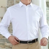 Áo sơ mi nam trung niên Cotini dài tay trắng, cotton cao cấp - 150.000 VND