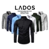 Áo sơ mi nam vải kate lụa mịn LADOS - Chuẩn công sở, thấm hút tốt, chỉ 129k