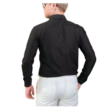 Áo sơ mi nam xếp ly dài tay HD Luxy chất liệu lụa chéo cao cấp, lịch lãm, slimfit – Giá chỉ 131,560₫