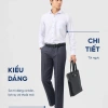 Áo sơ mi nam YODY dài tay slim-fit lụa nến mềm mịn, chống nhăn, túi tiện lợi - 229k 3
