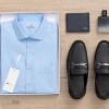 Áo sơ mi nam YODY dài tay slim-fit lụa nến mềm mịn, chống nhăn, túi tiện lợi - 229k 8