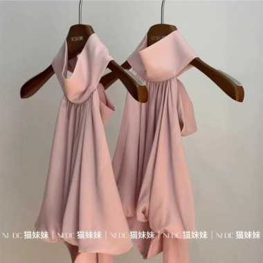 Áo sơ mi ngắn không tay Hàn Quốc màu hồng dây top gợi cảm - Giá 104.544₫ 3