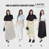 Áo sơ mi ngắn tay bồng LACHI LC-SM20 cổ bẻ tay lỡ, chất thô mềm mát, dễ phối đồ 179k 7