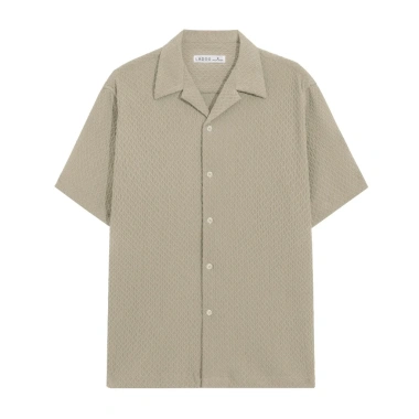 Áo sơ mi ngắn tay LADOS-8.168 - Thun xốp cao cấp, thoáng mát, co giãn, đi biển, chỉ 181k