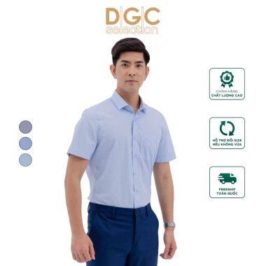 Áo sơ mi ngắn tay nam DGCs SASNBC58M - Dáng suông, thoáng mát, thấm hút mồ hôi, chỉ 297.500₫ 2 Áo sơ mi ngắn tay nam DGCs SASNBC58M - Dáng suông, thoáng mát, thấm hút mồ hôi, chỉ 297.500₫ 2