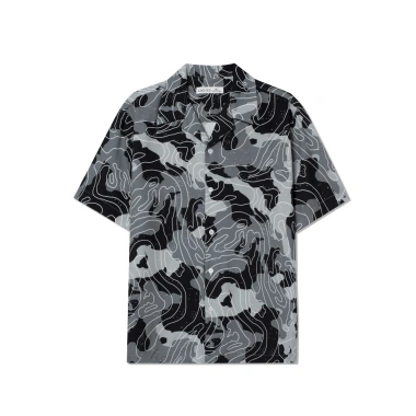 Áo sơ mi ngắn tay Topographic Map LADOS-8.172 Lụa mềm mát, trẻ trung, giảm còn 171k 3