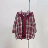 Áo sơ mi nữ bigsize form rộng kẻ sọc dài tay và khăn cổ nơ xinh SM182+A195 giảm 16% 3