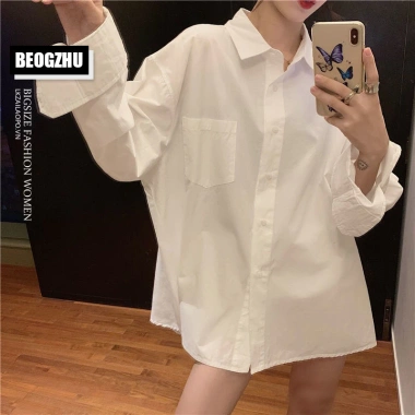 Áo Sơ Mi Nữ Bigsize Tay Dài Cổ Trăng Vintage Mùa Hè Hàn Quốc 343.591₫ 5