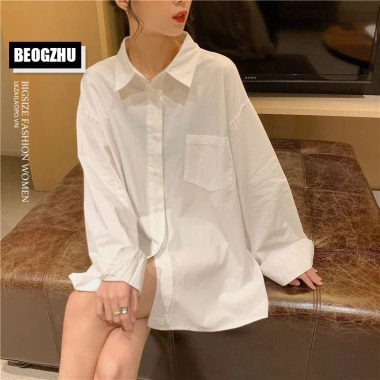 Áo Sơ Mi Nữ Bigsize Tay Dài Cổ Trăng Vintage Mùa Hè Hàn Quốc 343.591₫ 6