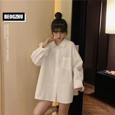 Áo Sơ Mi Nữ Bigsize Tay Dài Cổ Trăng Vintage Mùa Hè Hàn Quốc 343.591₫ 7