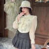 Áo sơ mi nữ cổ bèo voan tay dài, cổ tròn thời trang - Giá chỉ 125.000đ | MORI CLOTHINGS 8