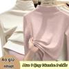 Áo sơ mi nữ cổ cao 3cm mùa thu đông ôm sát, ấm áp, giá ưu đãi 90.300₫ 8
