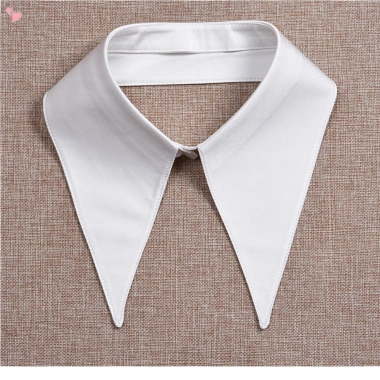 Áo sơ mi nữ cổ nhọn detachable dickey tháo rời giá siêu ưu đãi 67.818 VND