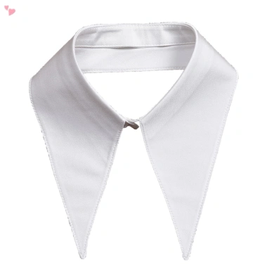 Áo sơ mi nữ cổ nhọn detachable dickey tháo rời giá siêu ưu đãi 67.818 VND