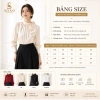 Áo sơ mi nữ công sở cổ nơ lụa gân cao cấp SUTANI A433 - Sang trọng, giá 215.000đ 7