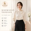 Áo sơ mi nữ công sở cổ nơ lụa gân cao cấp SUTANI A433 - Sang trọng, giá 215.000đ 8