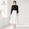 Áo sơ mi nữ công sở cổ nơ lụa gân cao cấp SUTANI A433 - Sang trọng, giá 215.000đ 10