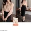 Áo sơ mi nữ công sở dài tay, nhiều màu sắc, lụa mềm mát, thanh lịch - Wexuu SM01SP 195.000 VND 9