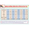 Áo sơ mi nữ công sở kim chiêu đen tay ngắn vải Kate ít nhăn giãn nhẹ, đổi trả thoải mái 7