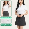 Áo Sơ Mi Nữ Công Sở MADELA Ngắn Tay Trắng Cộc Tay Thanh Lịch: Giá 157.000 VNĐ