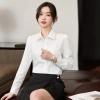 Áo sơ mi nữ công sở satin YOLUMI - Cổ thắt nơ thanh lịch, sang trọng, 85.000₫ 9