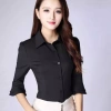 Áo sơ mi nữ công sở Slim Fit tay dài, tay ngắn, nút giữa – Giá chỉ 121.940₫ 7