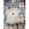 Áo sơ mi nữ công sở tay dài cotton ít nhăn, mát nhẹ màu xanh nhạt - Giá 99.200 VND 7