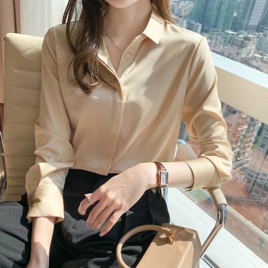 Áo Sơ Mi Nữ Công Sở Thanh Lịch SM57 - Hàng Quảng Châu Cao Cấp Giá 165k Giảm Sốc