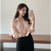 Áo sơ mi nữ công sở XUU dài tay đa màu, lụa mềm mát, thanh lịch - chỉ 195k 4