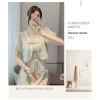 Áo sơ mi nữ cotton cao cấp Barong – Thêu lỗ, khóa ngọc trai, ren đẹp, phong cách hiện đại, chỉ 186.450₫ 3