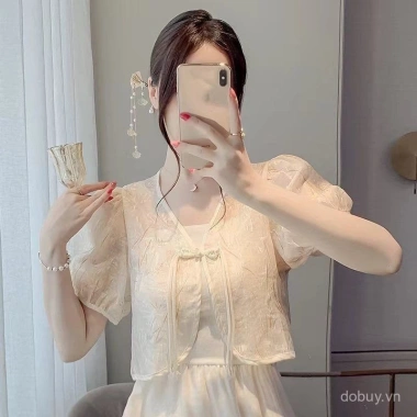 Áo sơ mi nữ cotton cao cấp Barong – Thêu lỗ, khóa ngọc trai, ren đẹp, phong cách hiện đại, chỉ 186.450₫ 6 Áo sơ mi nữ cotton cao cấp Barong – Thêu lỗ, khóa ngọc trai, ren đẹp, phong cách hiện đại, chỉ 186.450₫ 6