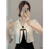 Áo sơ mi nữ cotton cao cấp Barong – Thêu lỗ, khóa ngọc trai, ren đẹp, phong cách hiện đại, chỉ 186.450₫ 14
