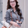 Áo sơ mi nữ cotton xước Thái phong A09 - công sở cá tính, giảm còn 199.000₫ 2